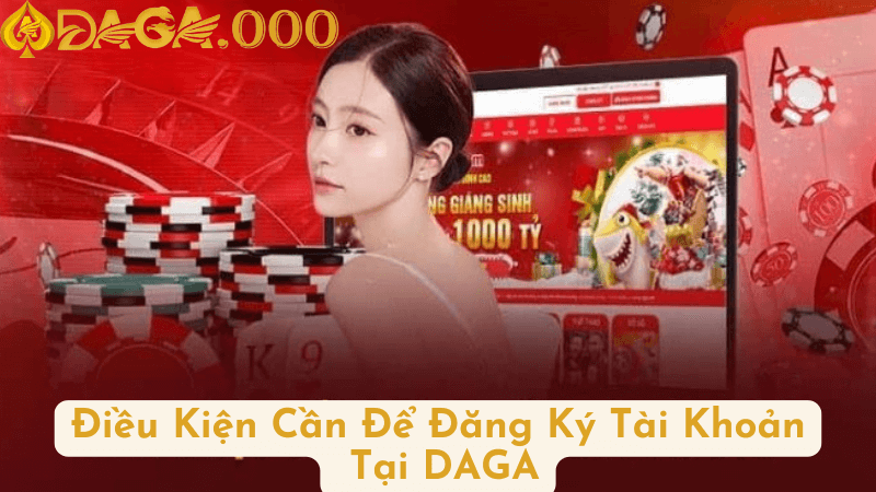 Điều Kiện Cần Để Đăng Ký Tài Khoản Tại DAGA